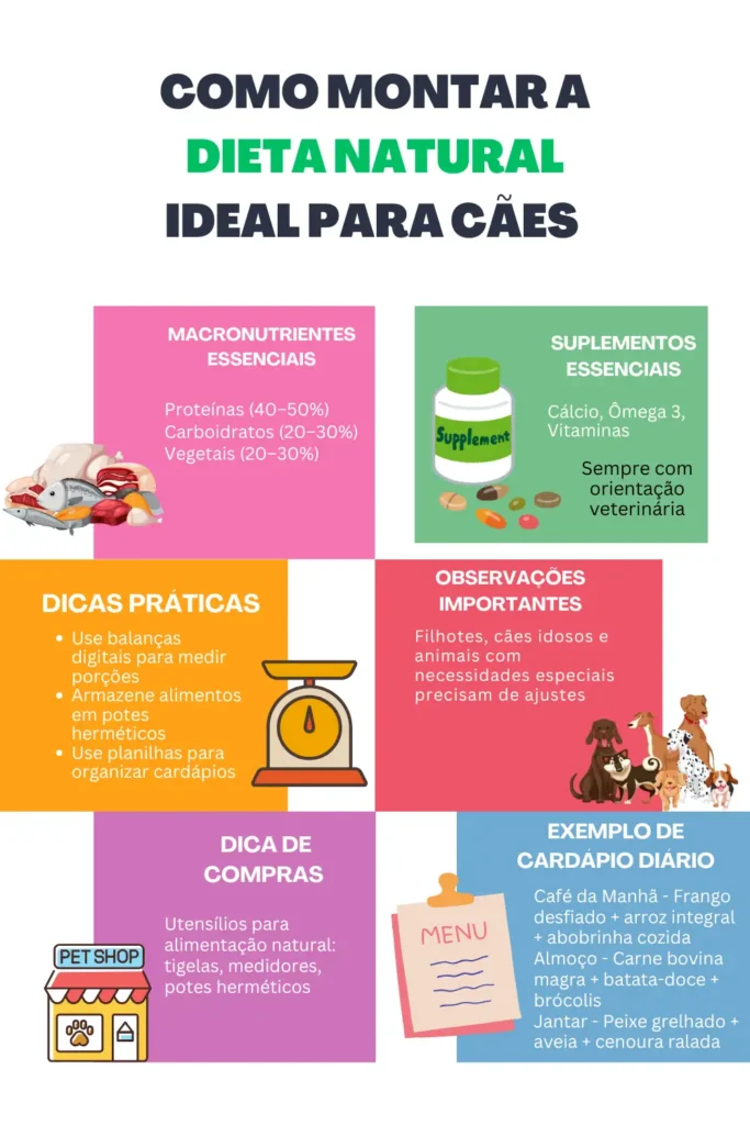 Como Montar a Dieta Natural Ideal