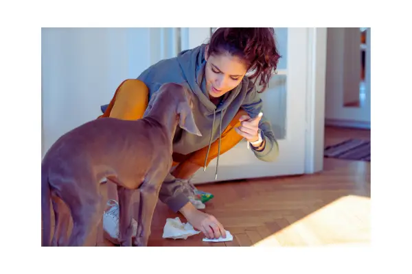 como limpar corretamente xixi de cachorro dentro de casa