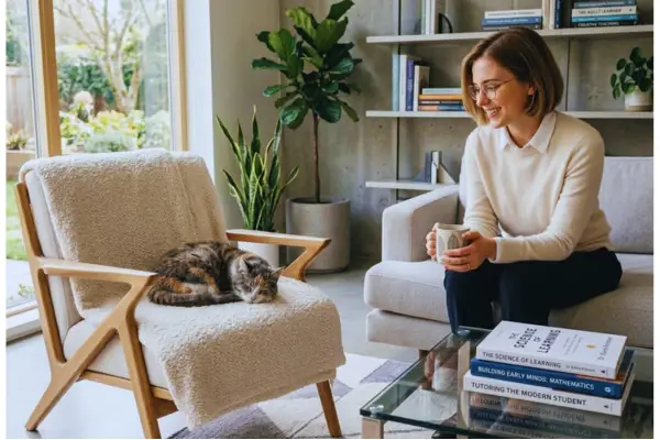 gato sênior sendo observado pelo tutor para sinais de doença renal