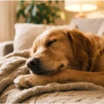 Como Socializar um Cachorro Medroso e Inseguro: o Passo a Passo que Funciona Cachorro dormindo e sonhando tranquilamente